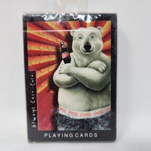 Coca-Cola Polar Bear Playing Cards Sealed 1997 Edition Collectible Deck